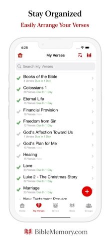 The Bible Memory App для iOS — скриншот 3