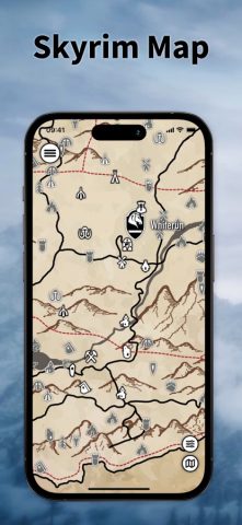 The Elder Scrolls Map для iOS — скриншот 1