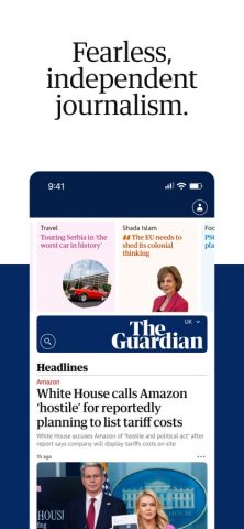 The Guardian — UK & World News для iOS — скриншот 1