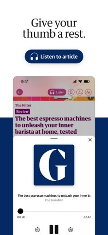 The Guardian — UK & World News для iOS — скриншот 3