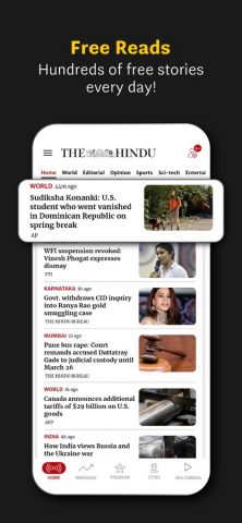 The Hindu : India & World News для iOS — скриншот 2