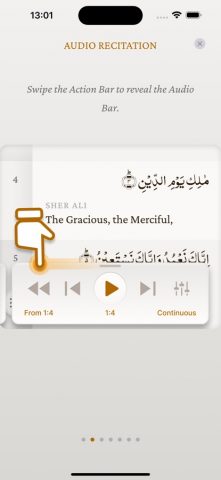 The Holy Quran  القرآن الکریم для iOS — скриншот 5
