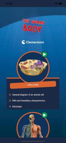 The Human Body для Android — скриншот 2