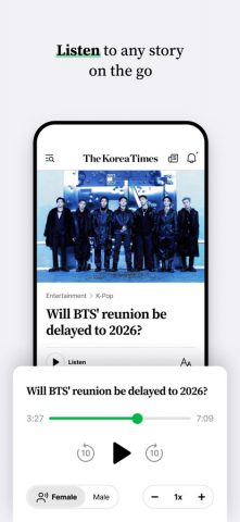 The Korea Times для iOS — скриншот 4
