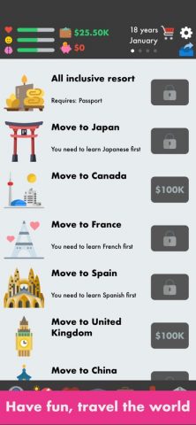 The Life Simulator для iOS — скриншот 2