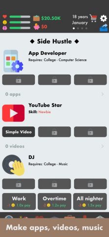 The Life Simulator для iOS — скриншот 4