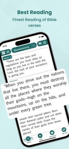 The Living Bible для iOS — скриншот 2