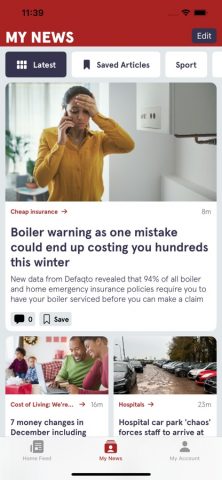 The Mirror для iOS — скриншот 1