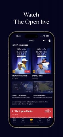The Open для iOS — скриншот 3