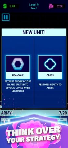 The Pulsar Idle Strategy Game для iOS — скриншот 3