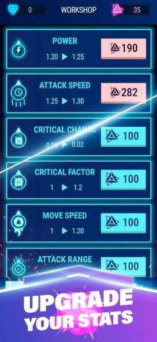 The Pulsar Idle Strategy Game для iOS — скриншот 4