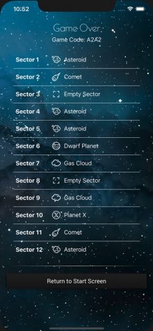 The Search for Planet X для iOS — скриншот 3