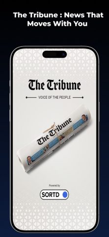 The Tribune для iOS — скриншот 1
