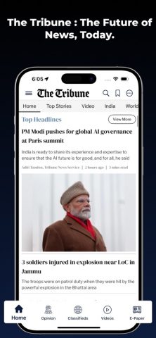 The Tribune для iOS — скриншот 2