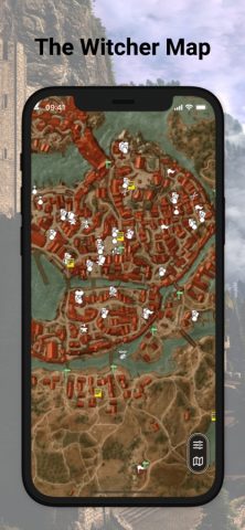 The Witcher 3 Map & Companion для iOS — скриншот 1