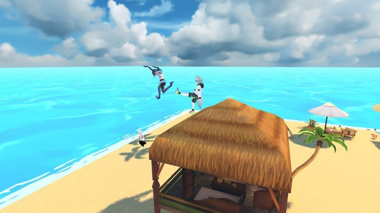 The floor is lava game parkour для Android — скриншот 1