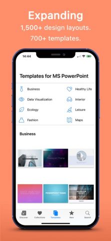 Themes for Powerpoint — DesiGN для iOS — скриншот 2