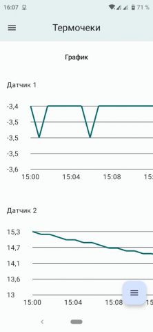 ThermoFleet для Android — скриншот 5