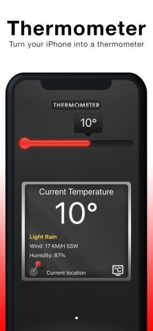 Thermometer для iOS — скриншот 1