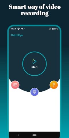 Third Eye-Smart Video Recorder для Android — скриншот 1