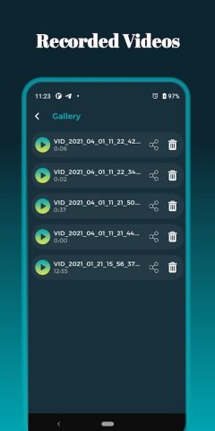 Third Eye-Smart Video Recorder для Android — скриншот 2