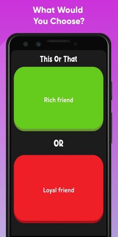 This or That? для Android — скриншот 1