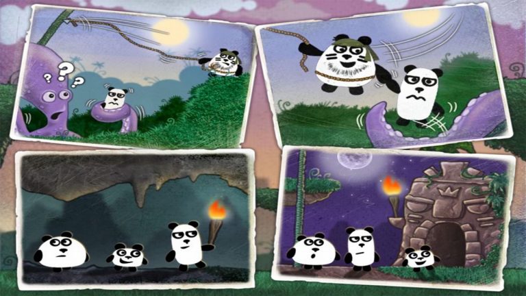 Three Pandas Adventure — скриншот 2