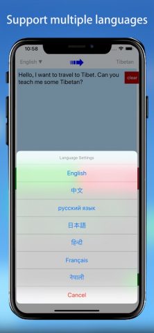 Tibetan translation tools для iOS — скриншот 2