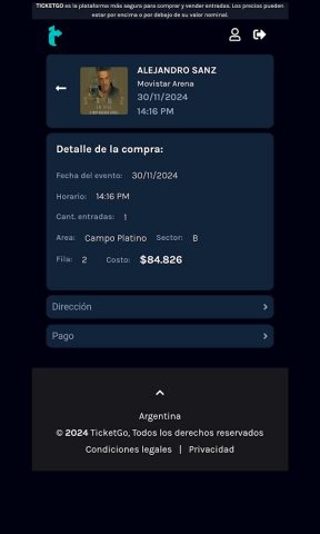 TicketGo для Android — скриншот 5