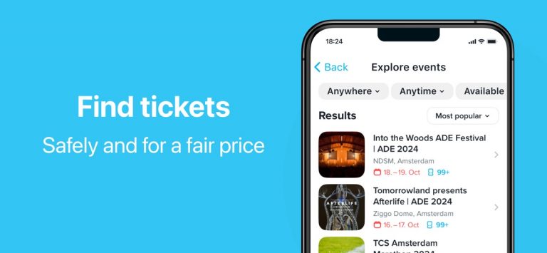TicketSwap — Buy, Sell Tickets для iOS — скриншот 2