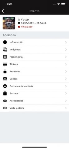 Ticketland APP Manager для iOS — скриншот 3