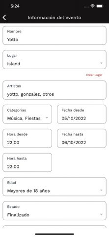 Ticketland APP Manager для iOS — скриншот 4