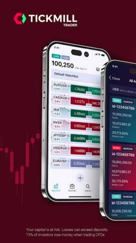 Tickmill Trader для Android — скриншот 1