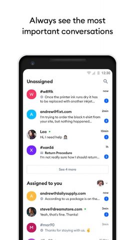 Tidio для Android — скриншот 3