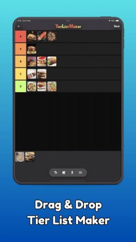 Tier List Maker для Android — скриншот 5