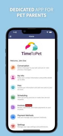 Time To Pet для iOS — скриншот 1