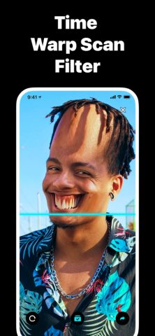 Time Warp Scan- маски для лица для iOS — скриншот 1