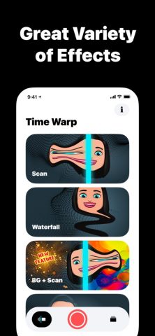 Time Warp Scan- маски для лица для iOS — скриншот 4