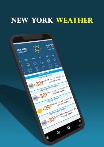 Time in New York для Android — скриншот 3