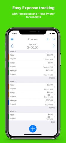 TimeTrack for Freelancers для iOS — скриншот 5