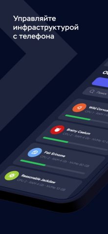 Timeweb Cloud для iOS — скриншот 1