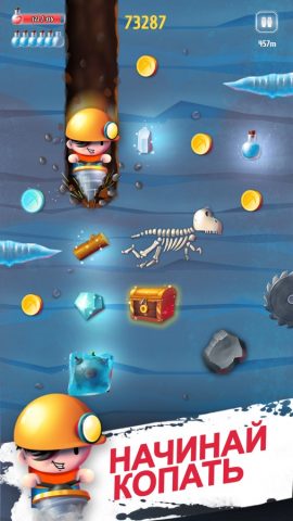 Tiny Miners для iOS — скриншот 1