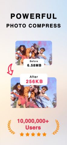 TinyPNG — Batch Compress Photo для iOS — скриншот 1