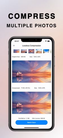 TinyPNG — Batch Compress Photo для iOS — скриншот 3