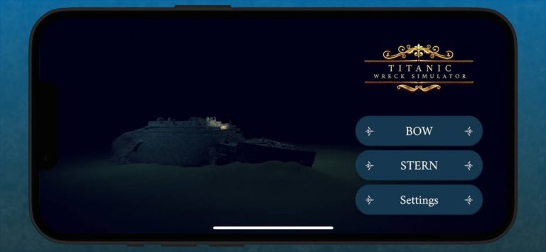 Titanic Wreck Simulator для iOS — скриншот 1
