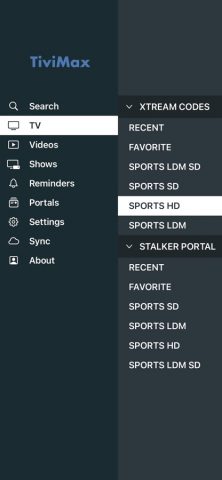 Tivimax IPTV Player (Premium) для iOS — скриншот 1