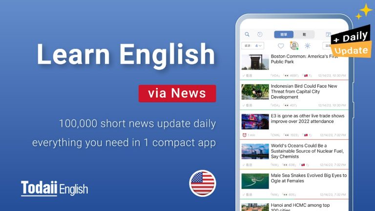 Todaii: Learn English для Android — скриншот 1