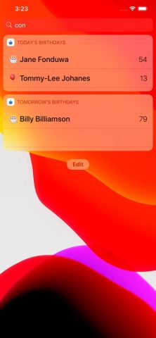 Today’s Birthdays для iOS — скриншот 3