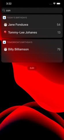 Today’s Birthdays для iOS — скриншот 4