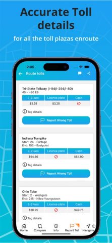 Toll & Gas Calculator TollGuru для iOS — скриншот 4